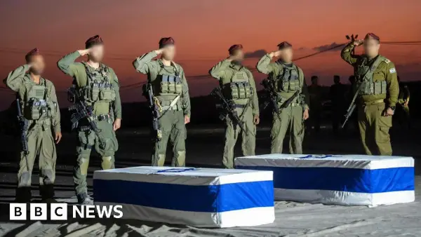 Israel Confirms Identities of Two Deceased Hostages Returned by Hamas