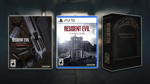 Resident Evil Requiem preorders launch with $70 standard, $90 Deluxe Steelbook, $90 Switch 2 Generation Pack, and $100 themed Pro Controller