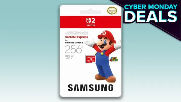 Cyber Monday Deal: Official Nintendo Switch 2 MicroSD Express Card Discounted to $40
