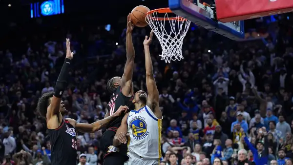 76ers Escape with Win Over Warriors Thanks to Tyrese Maxey's Game-Sealing Block