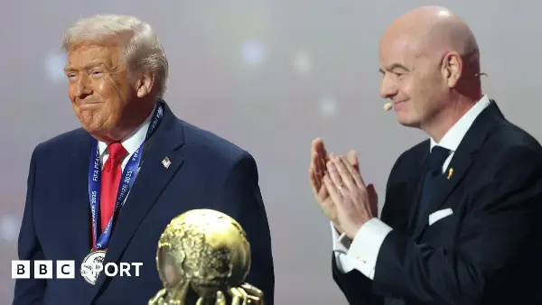 Donald Trump Receives Inaugural Fifa Peace Prize
