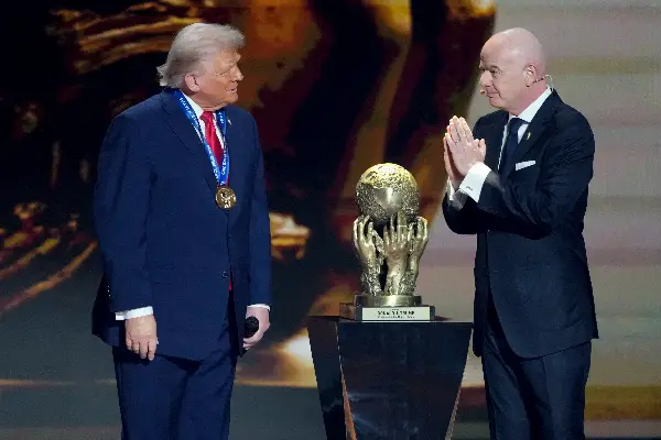 FIFA Awards President Donald Trump its Inaugural Peace Prize