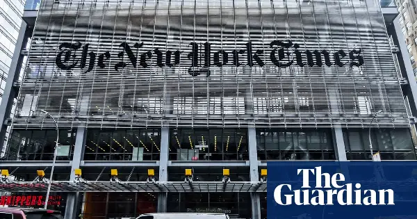 New York Times Sues AI Startup Over Unauthorized Use of Articles