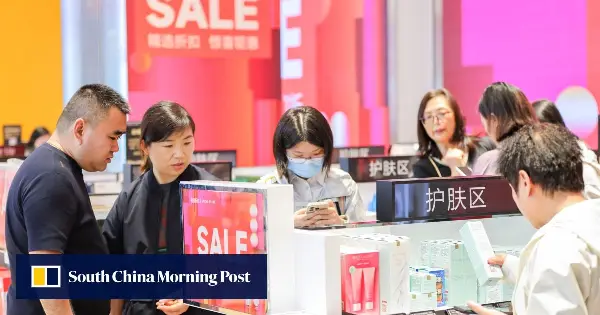 China's Economic Growth Engines Sputter as Retail Sales and Investment Decline