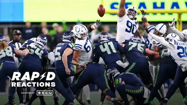 Seahawks Improve to 11-3 with 18-15 Win Over Colts