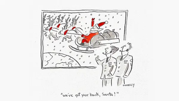 NORAD Celebrates 70 Years of Tracking Santa's Sleigh